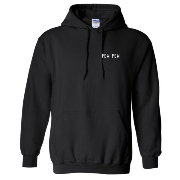 Pew Pew - Heavy Blend™ Hooded Sweatshirt Thumbnail