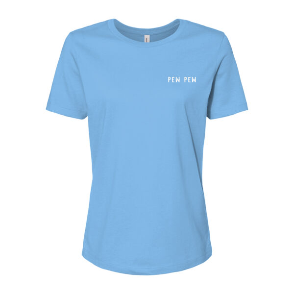 Pew Pew- Women’s Relaxed Jersey Tee Thumbnail
