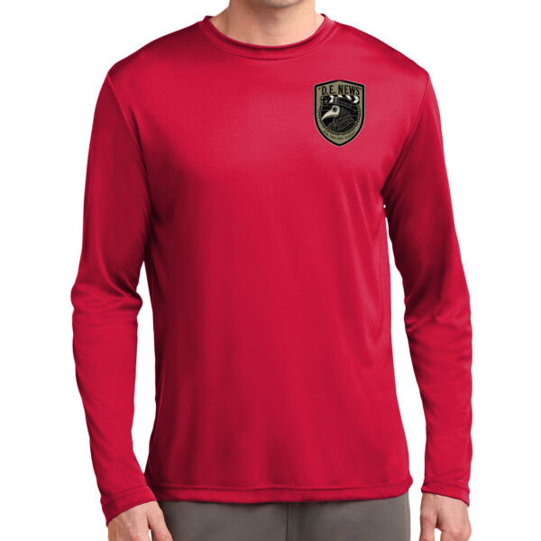 D.E. NEWS - Long Sleeve PosiCharge ® Competitor™ Tee Thumbnail